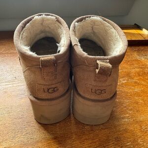 UGG Platform Ankle Bootie in Chestnut Brown - Women